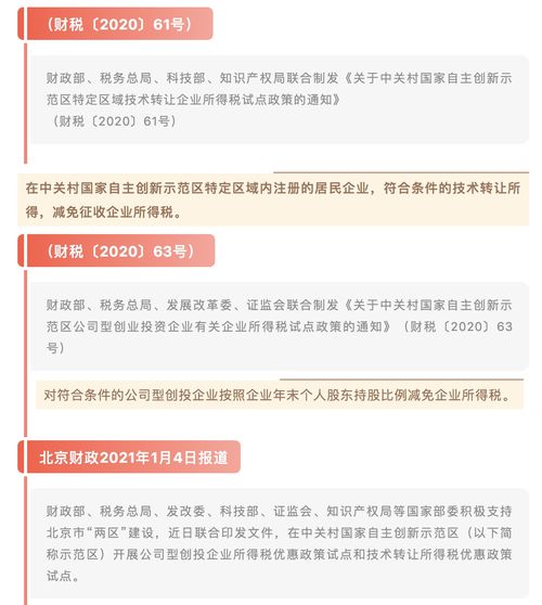 北京稅收洼地新政落地 試點(diǎn)鼓勵(lì)創(chuàng)投長(zhǎng)期投資與技術(shù)轉(zhuǎn)讓，激發(fā)創(chuàng)新活力